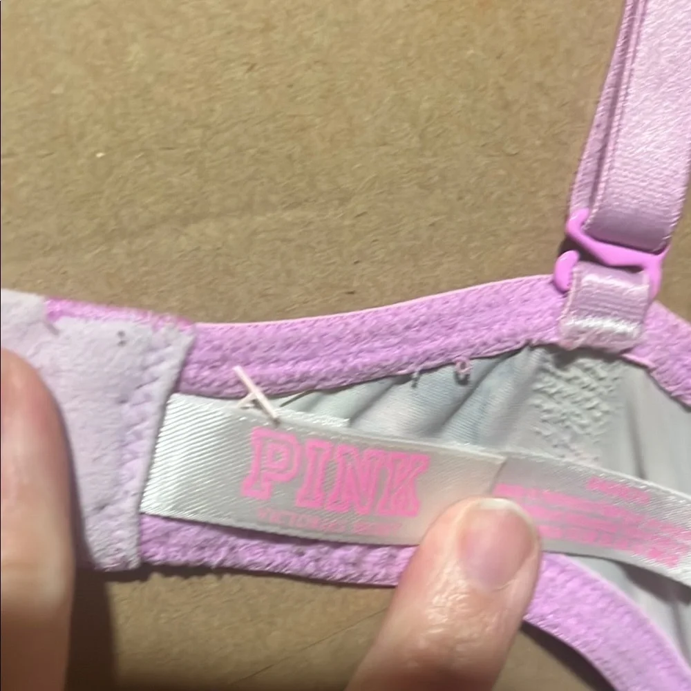 PINK Victoria's Secret Marble Effect Bra